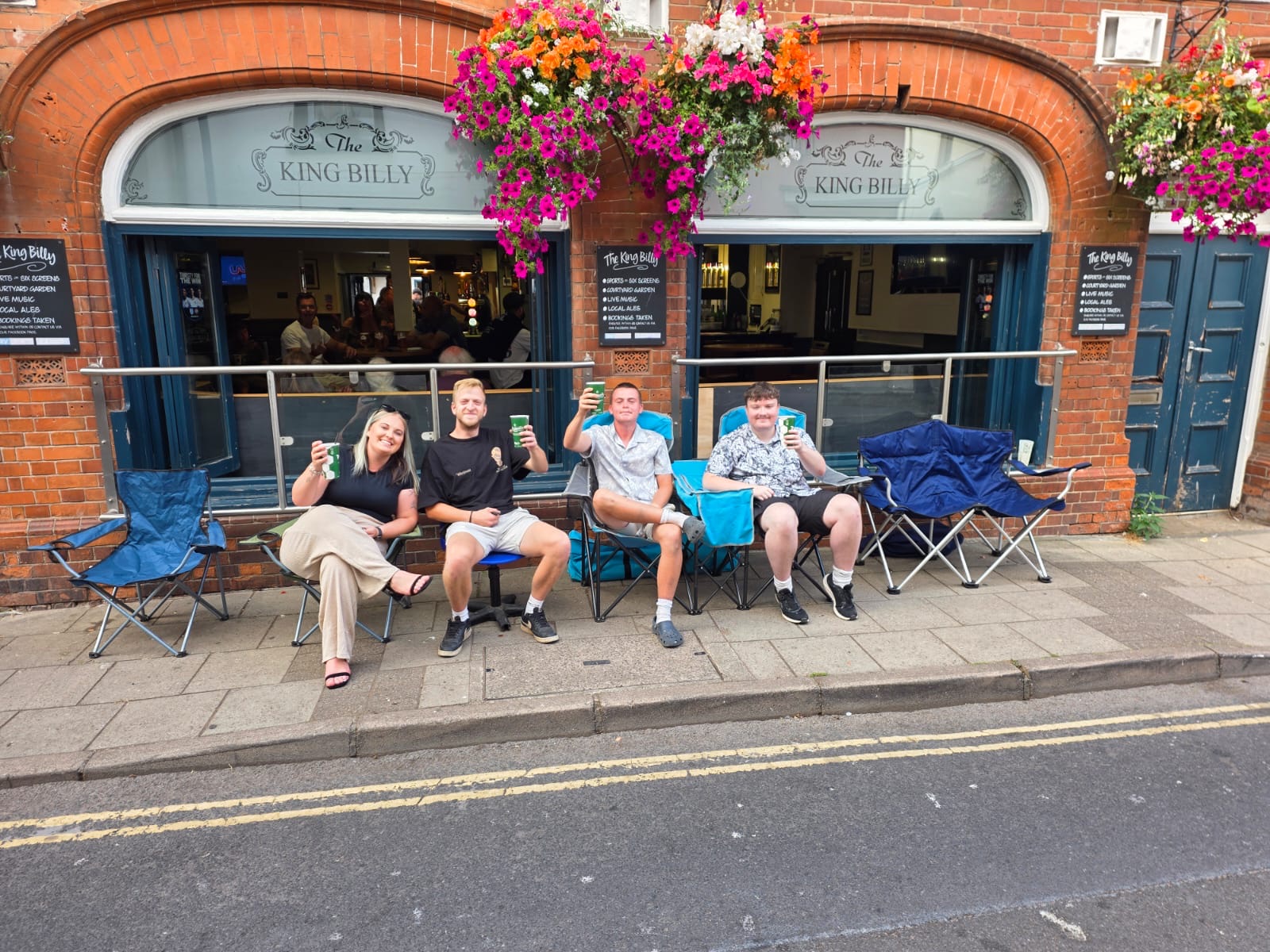 Sat waiting for Teignmouth carnival Sat waiting for Teignmouth carnival